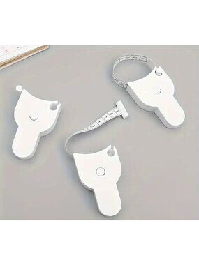 WHITE Set of 3 Body Measurement Tape Measures NEW